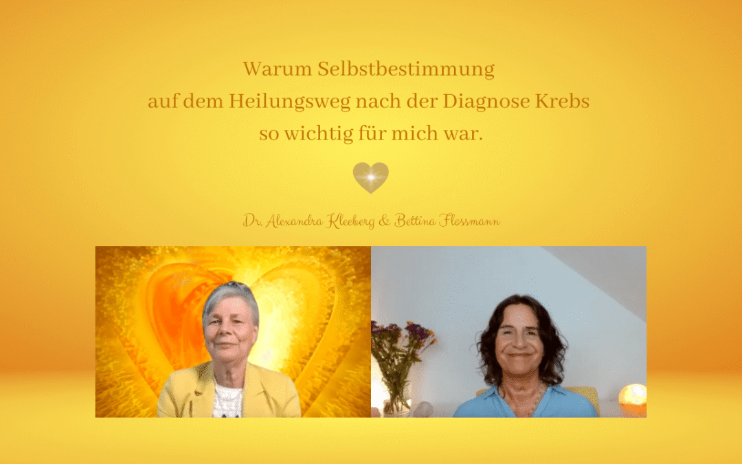Selbstbestimmung nach einer Krebsdiagnose