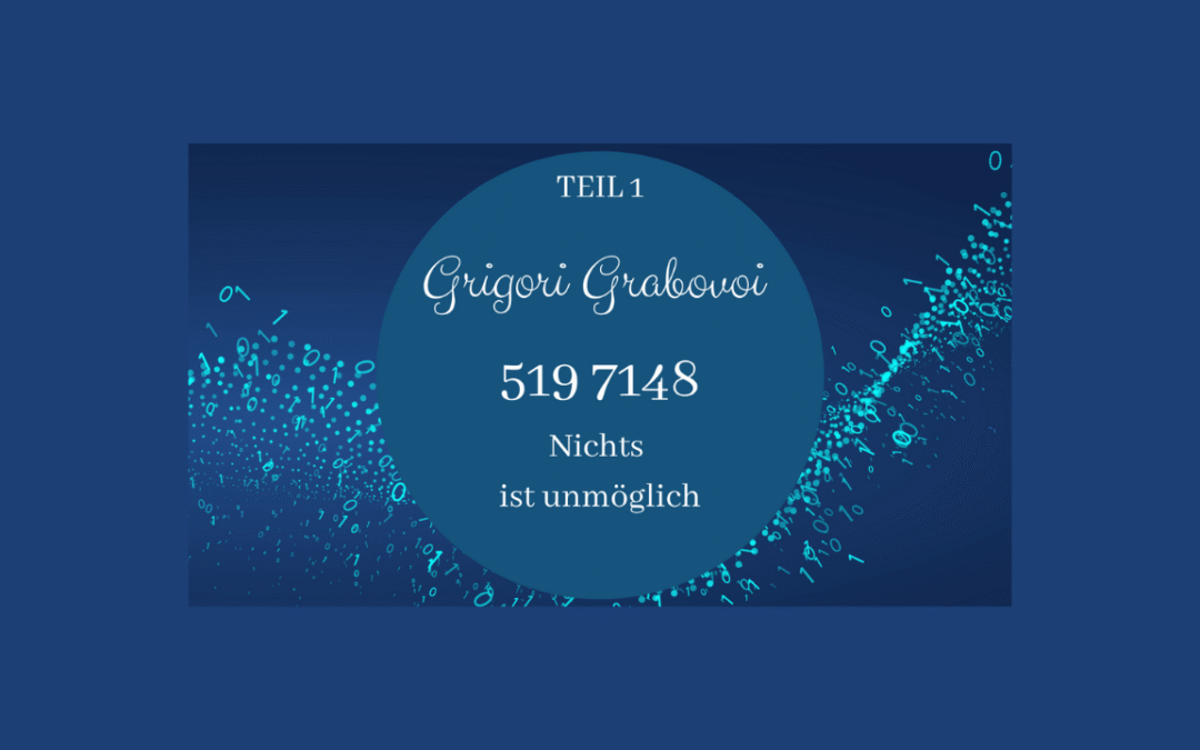 Grigori Grabovoi – Heilung durch Bewusstsein