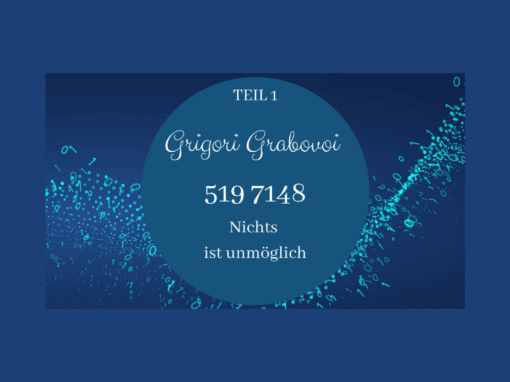 Grigori Grabovoi – Heilung durch Bewusstsein