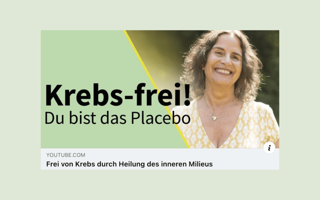 Krebs-frei! Du bist das Placebo!